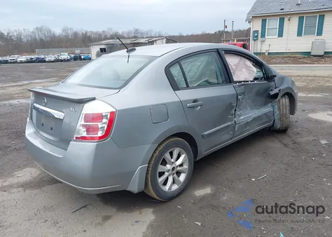 2011 Nissan Sentra 2.0Sl из США, поврежденный, VIN 3N1AB6AP8BL608449